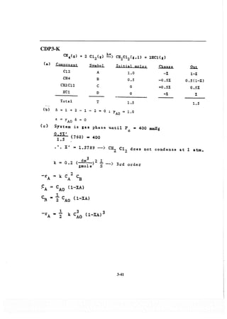 Resolução fogler 4ed.