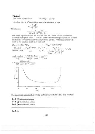 Resolução fogler 4ed.