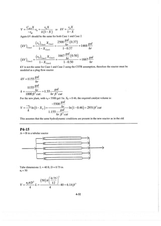 Resolução fogler 4ed.