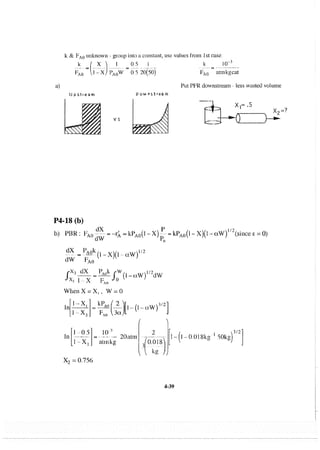 Resolução fogler 4ed.