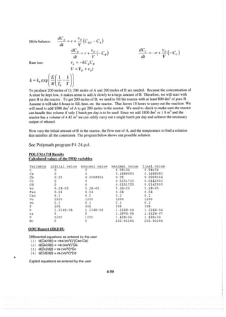 Resolução fogler 4ed.
