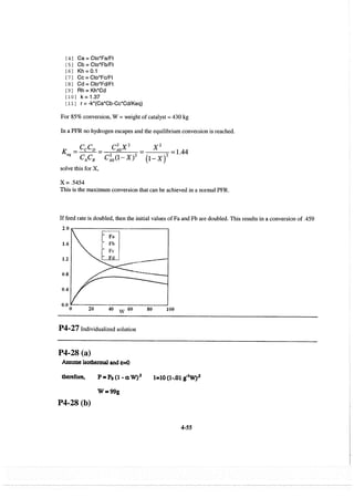 Resolução fogler 4ed.