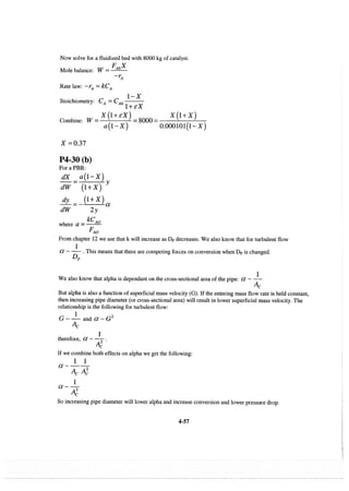 Resolução fogler 4ed.