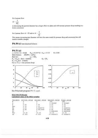 Resolução fogler 4ed.
