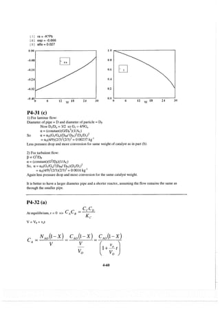 Resolução fogler 4ed.