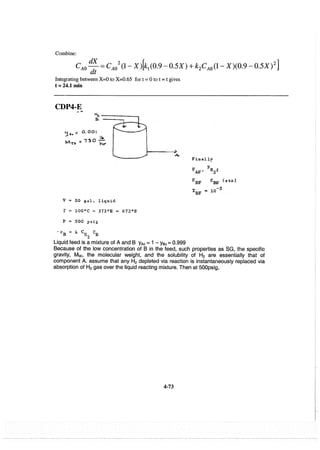 Resolução fogler 4ed.