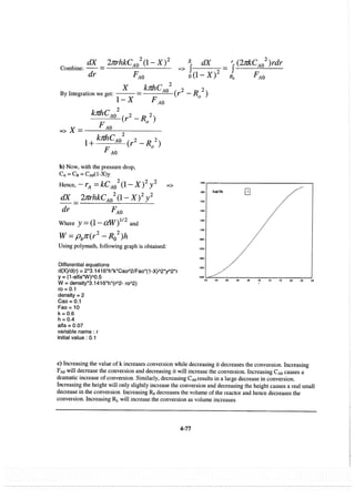 Resolução fogler 4ed.