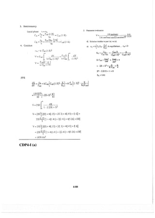 Resolução fogler 4ed.