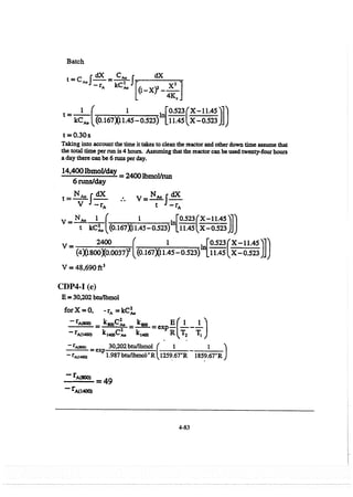 Resolução fogler 4ed.