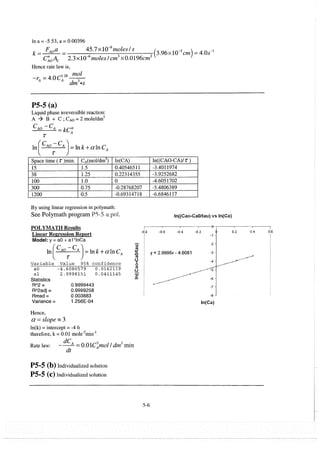 Resolução fogler 4ed.