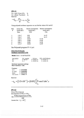 Resolução fogler 4ed.