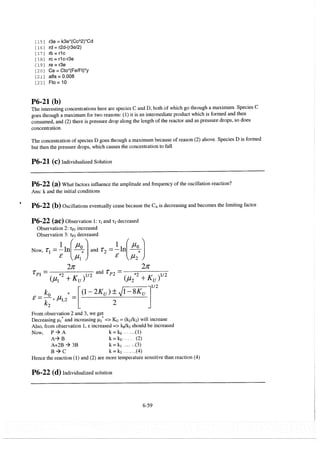 Resolução fogler 4ed.