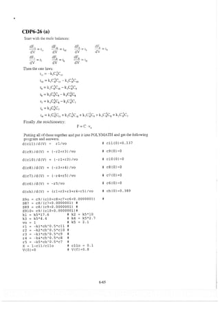 Resolução fogler 4ed.