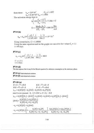 Resolução fogler 4ed.