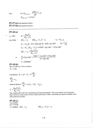 Resolução fogler 4ed.