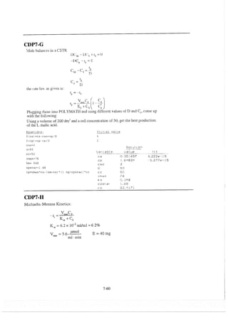 Resolução fogler 4ed.