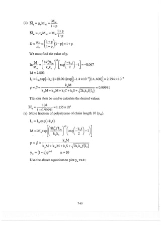 Resolução fogler 4ed.