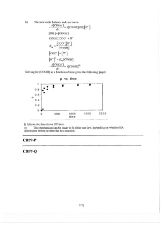 Resolução fogler 4ed.
