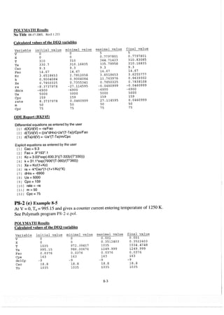 Resolução fogler 4ed.