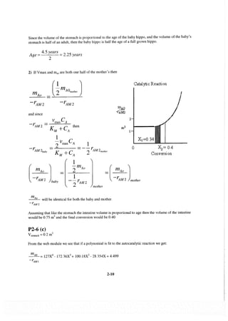 Resolução fogler 4ed.