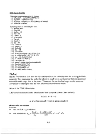 Resolução fogler 4ed.