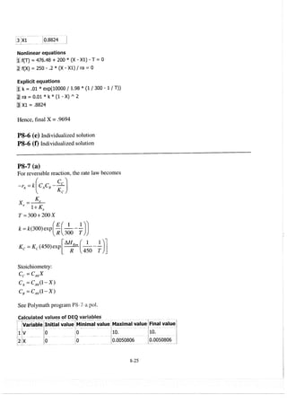 Resolução fogler 4ed.
