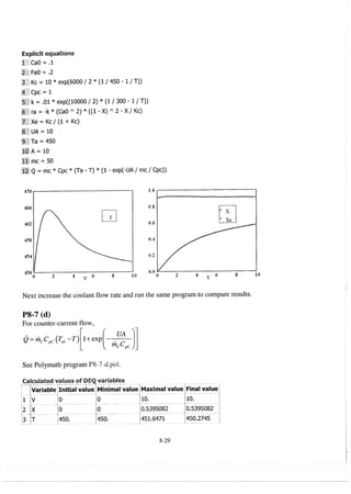 Resolução fogler 4ed.