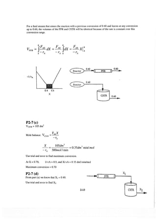 Resolução fogler 4ed.