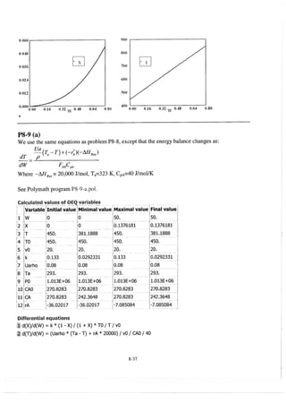 Resolução fogler 4ed.