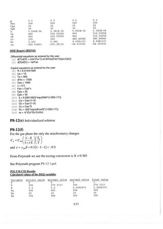 Resolução fogler 4ed.