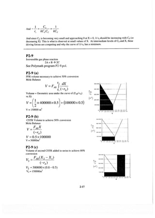 Resolução fogler 4ed.