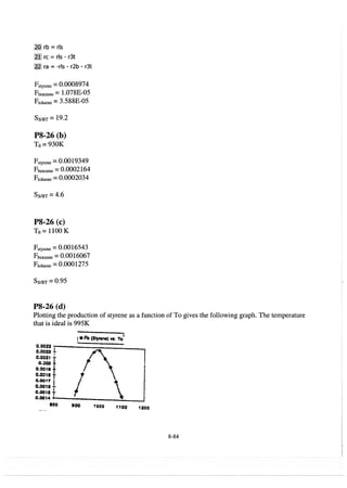 Resolução fogler 4ed.