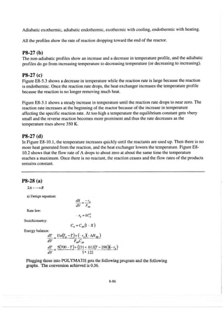 Resolução fogler 4ed.