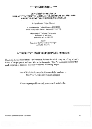 Resolução fogler 4ed.