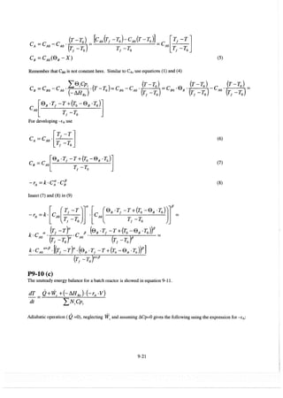 Resolução fogler 4ed.