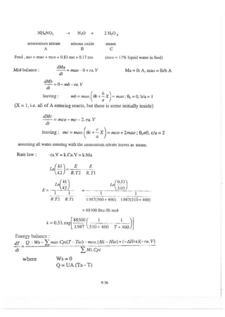 Resolução fogler 4ed.