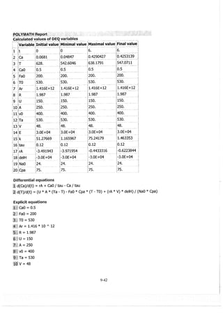 Resolução fogler 4ed.