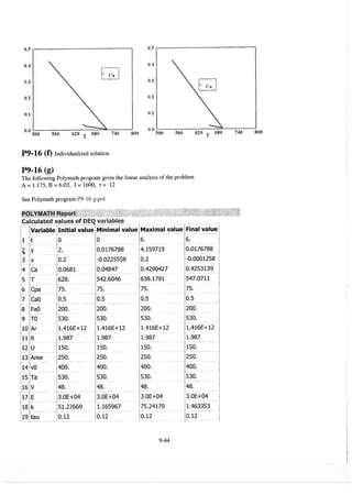 Resolução fogler 4ed.
