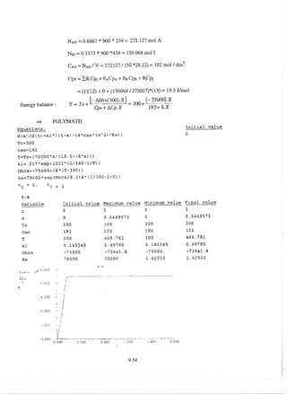 Resolução fogler 4ed.