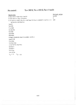 Resolução fogler 4ed.