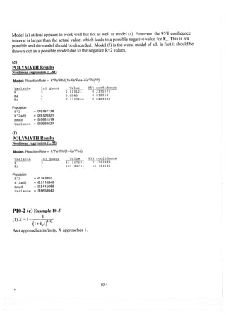 Resolução fogler 4ed.