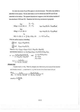 Resolução fogler 4ed.