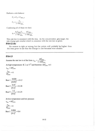 Resolução fogler 4ed.
