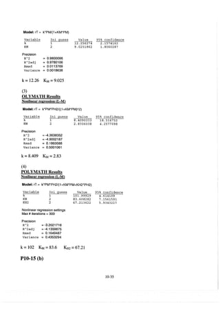 Resolução fogler 4ed.