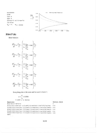 Resolução fogler 4ed.