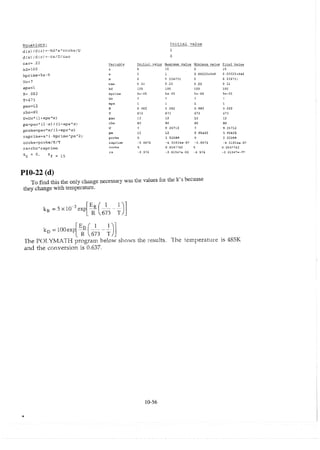 Resolução fogler 4ed.