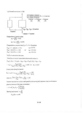 Resolução fogler 4ed.