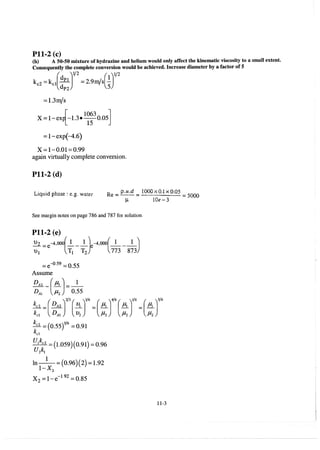 Resolução fogler 4ed.