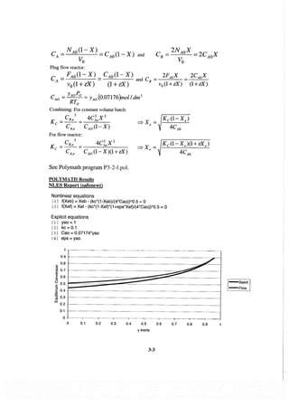 Resolução fogler 4ed.