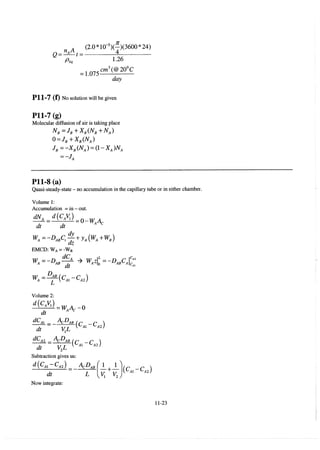 Resolução fogler 4ed.